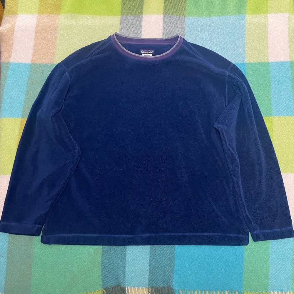 Vintage Patagonia Rhythm Synchilla Crewneck Fleece Pullover Sweatshirt Men’s